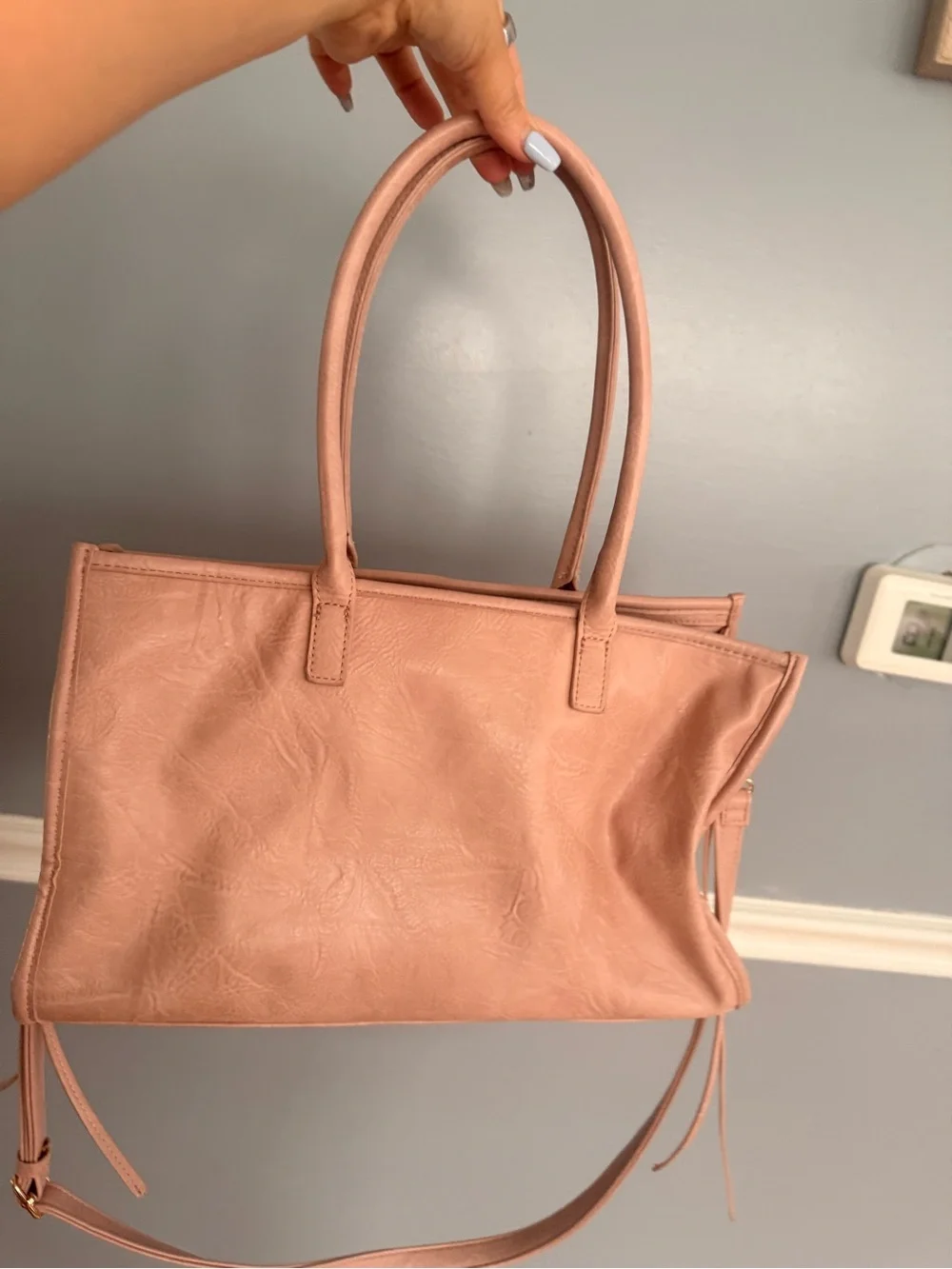 Women's Classic Tote Bag in Blush Pink